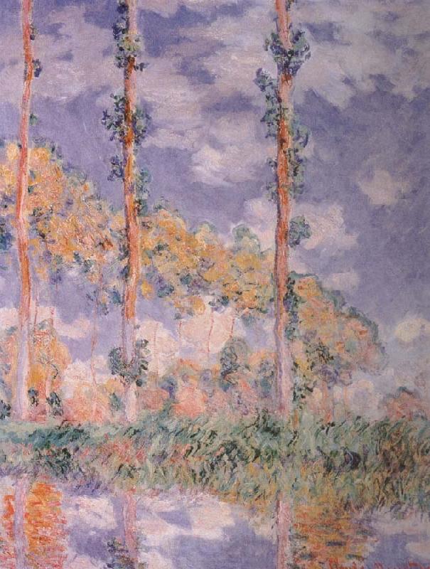 Claude Monet Three Trees Spain oil painting art